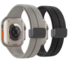 Bracelet Silicone à Boucle Magnétique Pliable pour Apple Watch & Ultra 20 M M