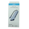 Station d'Accueil Aluminium Alliage Type-C vers SD/TF + USB 3.0 HUB