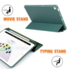 Étui fin en silicone avec porte-crayon et fonction veille intelligente