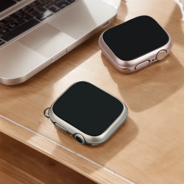 3 Verre Trempé + Coque Apple Watch