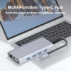 Station d'Accueil USB-C 11-en-1 avec Ethernet, Hub Type-C 11 Ports