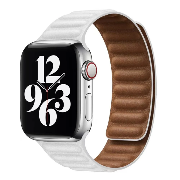 4 Lien en cuir pour bracelet Apple Watch
