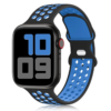 Bracelet Sport Respirant en Silicone pour Apple Watch Toutes Séries