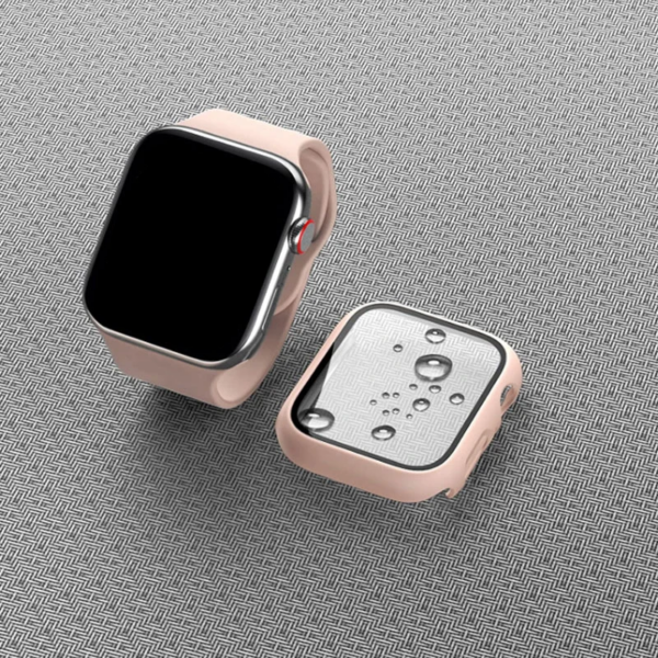 5 Verre Trempé + Coque Apple Watch