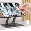 Support Ordinateur Portable Métal Pliable pour Bureau, Support Portable Pratique et Léger