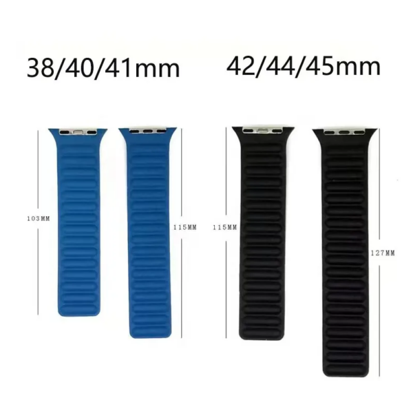 5 Lien en cuir pour bracelet Apple Watch