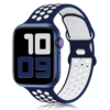 Bracelet Sport Respirant en Silicone pour Apple Watch Toutes Séries