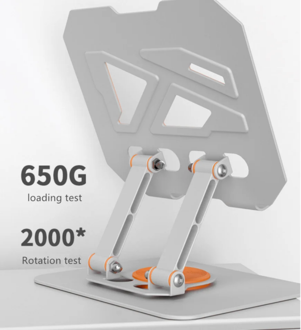 Support Ordinateur Portable Métal Pliable pour Bureau, Support Portable Pratique et Léger