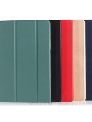 Étui fin en silicone avec porte-crayon et fonction veille intelligente