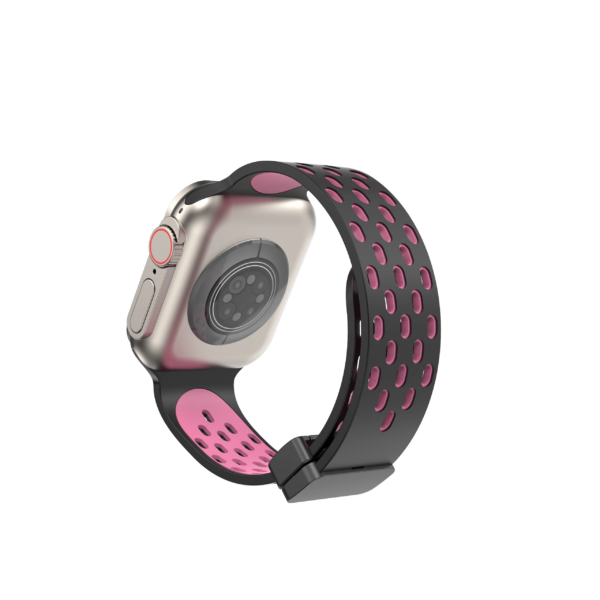 black and pink