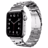 Bracelet Métal Acier Inoxydable 304 à Double Fermoir pour Apple Watch